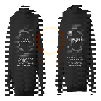 Total Solar Eclipse 2024 Totality 040824 Kentucky Ky Sweatshirt - Thegiftio