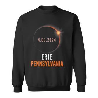 Total Solar Eclipse 2024 Totality Erie Pennsylvania Sweatshirt | Mazezy AU
