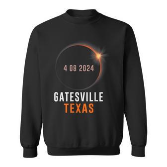 Total Solar Eclipse 2024 Totality Gatesville Texas Sweatshirt | Mazezy