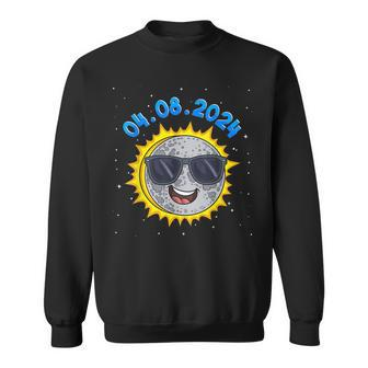 Total Solar Eclipse 2024 Usa Astronomy Totality Sun Moon Sweatshirt - Monsterry CA