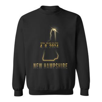 Total Solar Eclipse 4082024 New Hampshire Sweatshirt | Mazezy
