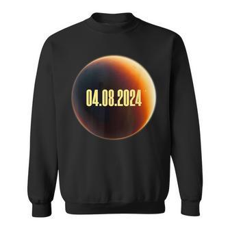 Total Solar Eclipse America Usa April 8 2024 Matching Outfit Sweatshirt - Monsterry DE