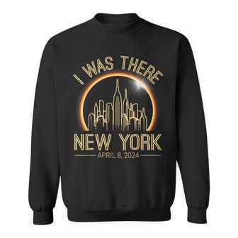 Total Solar Eclipse April 8 2024 New York Totality Souvenir Sweatshirt - Monsterry CA