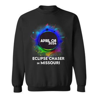 Total Solar Eclipse Chaser Missouri April 8 2024 Totality Sweatshirt | Mazezy