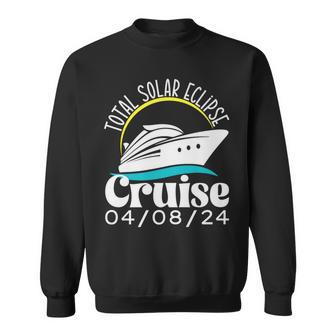 Total Solar Eclipse Cruise 2024 Cruising Matching Vacation Sweatshirt - Seseable