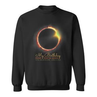 Total Solar Eclipse It's My Birthday April 8 2024 Sweatshirt - Monsterry CA