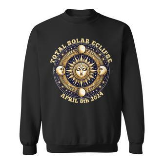 Total Solar Eclipse Monday April 8 2024 Sweatshirt - Seseable