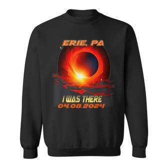 Total Solar Eclipse I Was There Erie Pennsylvania Pa Sweatshirt - Seseable