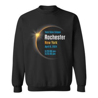 Total Solar Eclipse Rochester New York April 8 2024 Sweatshirt - Thegiftio UK