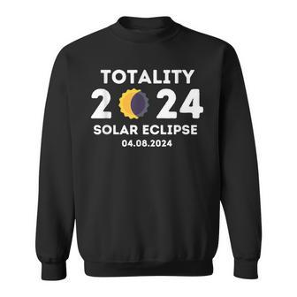 Totality 2024 Solar Eclipse Total Solar Eclipse 2024 Sweatshirt | Mazezy