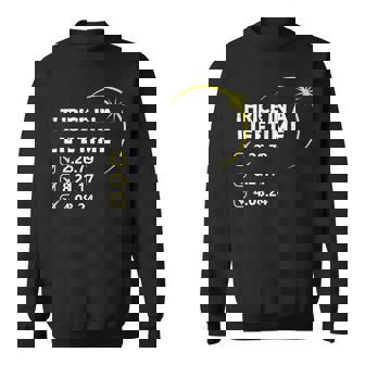 Totality 24 Thrice In A Lifetime Total Solar Eclipse 2024 Sweatshirt | Mazezy