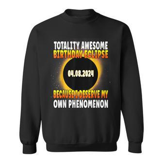 Totality Awesome Birthday Eclipse Total Solar Eclipse Bday Sweatshirt - Seseable