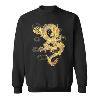 Traditional Chinese Dragon Symbol Of Power And Strength Sweatshirt - Thegiftio UK
