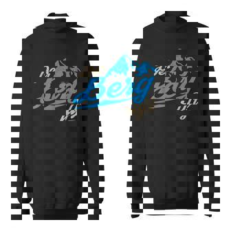 Traditional Der Berg Ruft Sweatshirt - Seseable