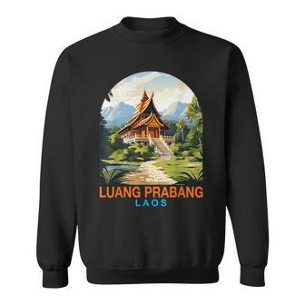 Travel Adventure Trip Summer Vacation Luang Prabang Laos Sweatshirt | Mazezy CA
