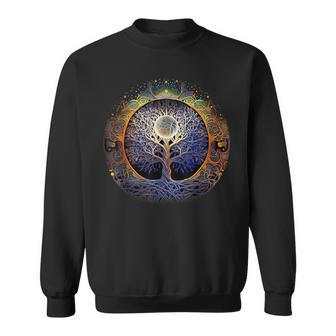 Tree Of Life Yoga Zen Namaste Meditation Sweatshirt | Mazezy