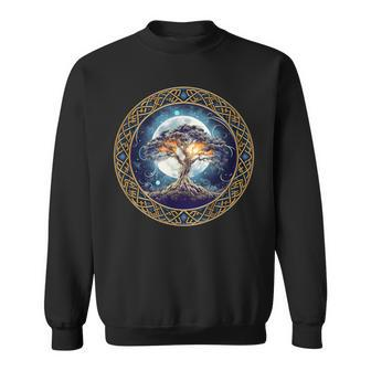 Tree Of The Mystical Life Celtic Sweatshirt - Thegiftio UK