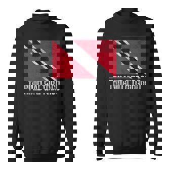 Trinidad And Tabago Flag Port Of Spain Sweatshirt - Thegiftio