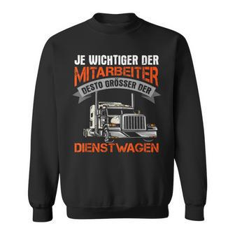 Truck Driver Truck Slogan Sweatshirt - Seseable