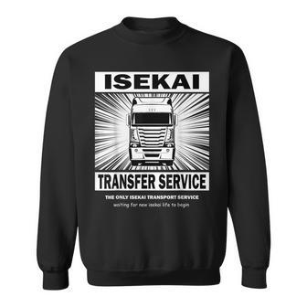 Truck-Kun Isekai Transfer Isekai Japanese Anime Sweatshirt - Monsterry