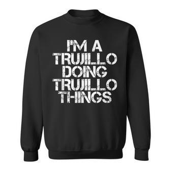 Trujillo Surname Family Tree Birthday Reunion Sweatshirt - Seseable