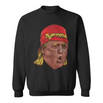 Trumpmania Old School Wrestling Trump Lover Sweatshirt - Monsterry