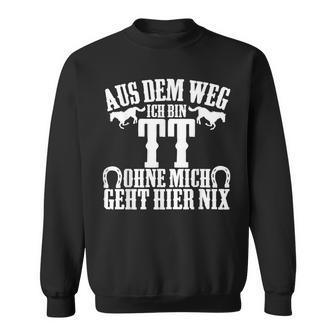 Tt Turnier Trottel Reitsport Pferd Spruch Pferdesprüche Sweatshirt - Geschenkecke