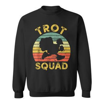 Turkey Trot Squad Thanksgiving Running Family Matching Sweatshirt - Monsterry