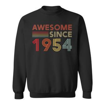 Turning 70 Birthday Decorations 70Th Bday 1954 Birthday Sweatshirt - Monsterry DE