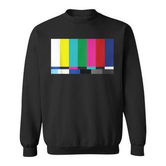 Tv Graphic Off Signal Cool Show Hipster Geek Vintage Sweatshirt - Monsterry