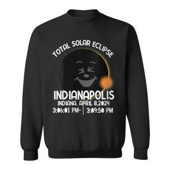 Twice In Lifetime Total Solar Eclipse 2024 Totality Indiana Sweatshirt - Seseable