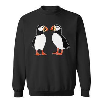 Two Cute Puffin Sweatshirt - Geschenkecke