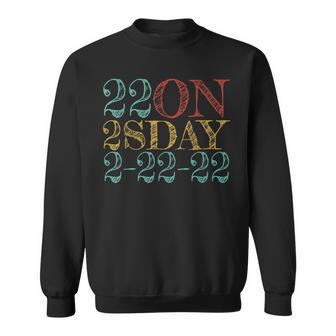 Twosday 2022 Birthday 22 Years Old On 2S Day February Sweatshirt - Monsterry DE