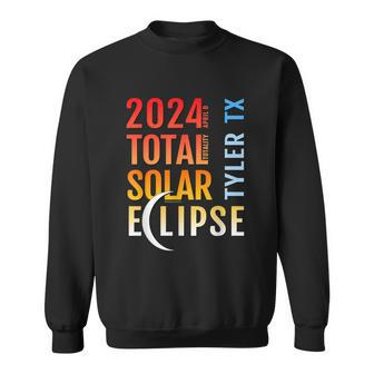 Tyler Texas Tx Total Solar Eclipse 2024 5 Sweatshirt - Monsterry