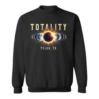 Tyler Tx 2024 Total Solar Eclipse Apr 8 Sun Totality Sweatshirt | Mazezy