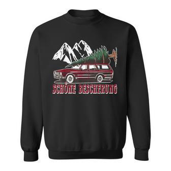 Ugly Christmas Weihnachten Schöne Bescherung Fun Sweatshirt - Seseable