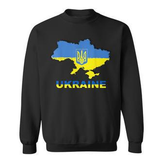 Ukraine Flag Ukrainians Ukrainian Sweatshirt - Monsterry