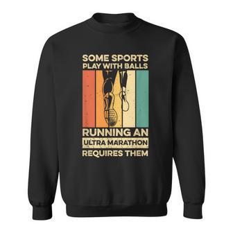 Ultra Marathon Quote For A 50K Runner Sweatshirt - Monsterry UK