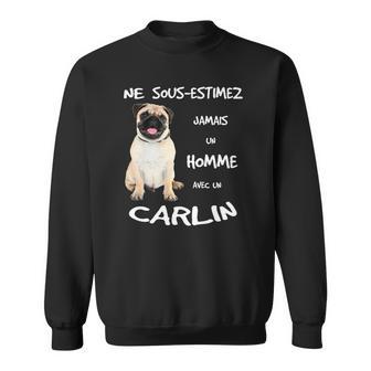 Un Homme Avec Un Carlin Sweater e - Cadeauxyz