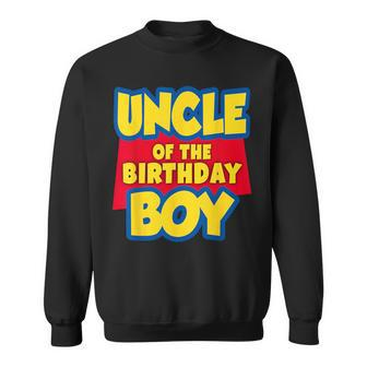 Uncle Of The Birthday Boy Toy Story Decorations Sweatshirt | Mazezy DE