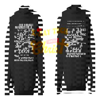 Never Underestimate A X-Ray Tech Who Does All Things Sweatshirt | Seseable UK