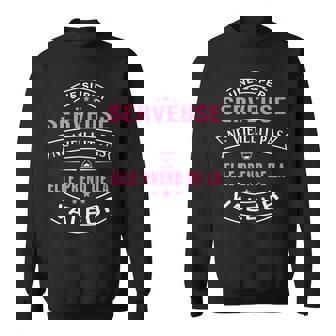 Une Super Serveuse Neieillit Pas Cadeau Serveuse Sweater e - Cadeauxyz