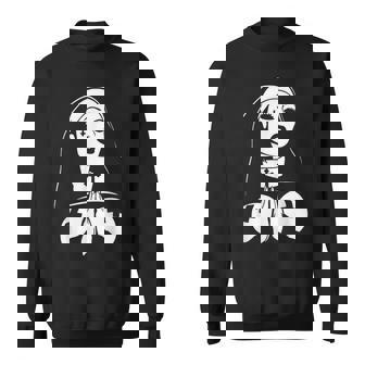 Unholy Nun Sinner Gothic Witchcraft Occult Magic Ouija Sweatshirt - Thegiftio