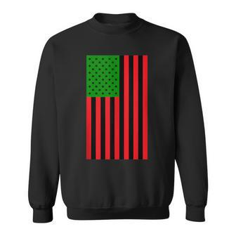 Unia Flag Pan African American Flag Junenth 1865 Sweatshirt - Monsterry