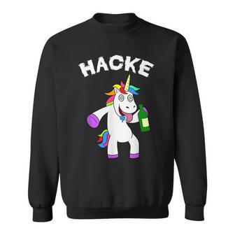 Unicorn Hoe Dicht Party Malle Sauf Jga Poltern Unicorn S Sweatshirt - Seseable