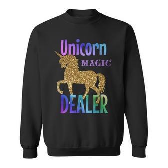 Unicorn Magic Faux Gold Glitter Sweatshirt - Monsterry DE