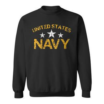 United States Navy Faded Grunge Sweatshirt - Monsterry CA