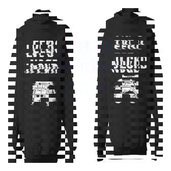 Unlocked Level 30 Birthday Video Game Controller Sweatshirt - Thegiftio UK