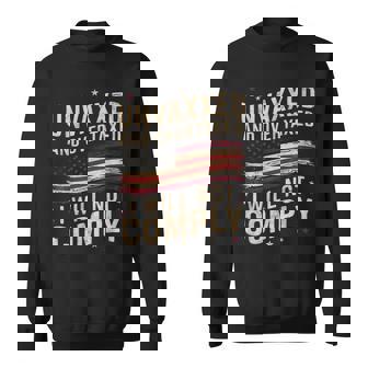 Unvaxxed And Overtaxed Vintage Sweatshirt - Monsterry