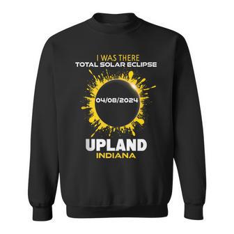 Upland Indiana Total Solar Eclipse 2024 Sweatshirt - Thegiftio